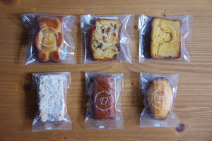 自宅で楽しむ焼き菓子詰め合わせバラ６個入(配送専用）